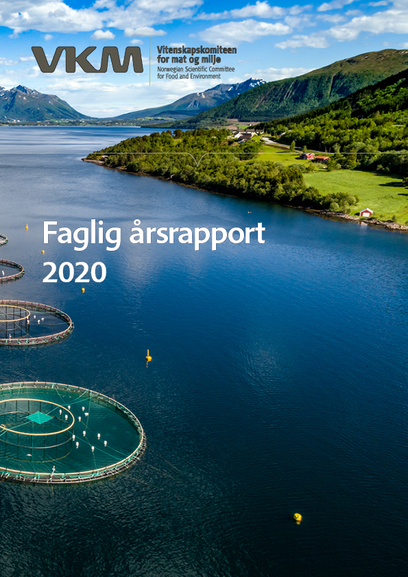 VKMs Faglig årsrapport 2020-norsk bilde med jordbruk og fiskemerder