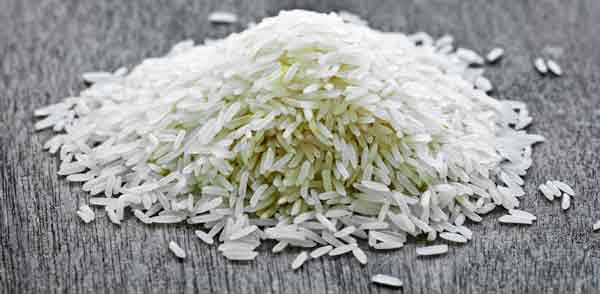 image of white uncooked rice